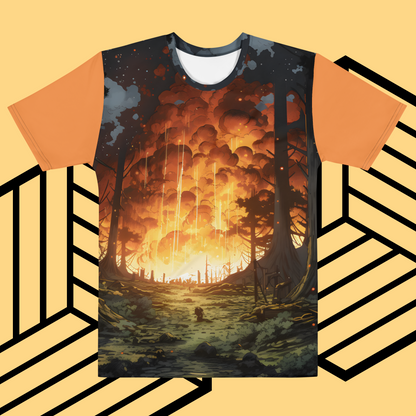 Men's t-shirt, The Day it Rained Fire