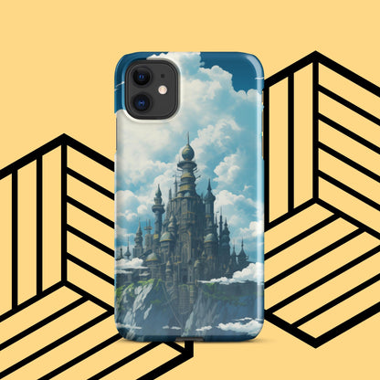 Snap case for iPhone - Mountain Castle