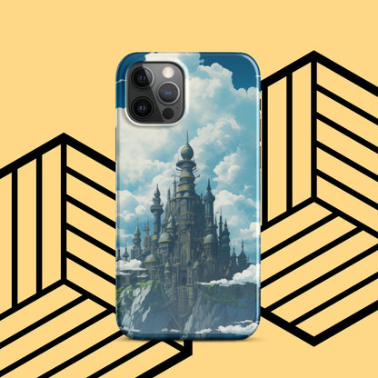 Snap case for iPhone - Mountain Castle