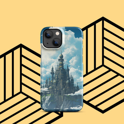 Snap case for iPhone - Mountain Castle