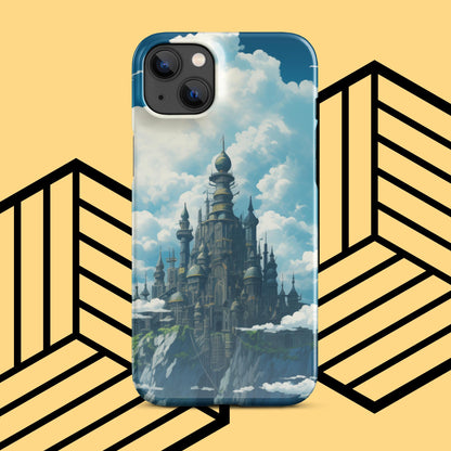 Snap case for iPhone - Mountain Castle