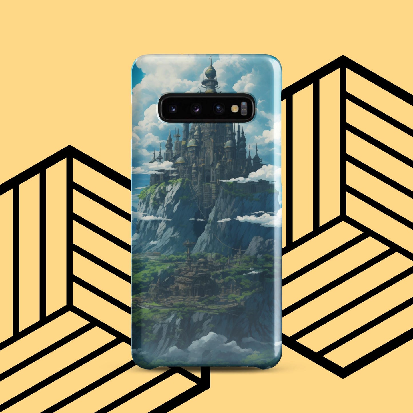 Snap case for Samsung® - Mountain Castle