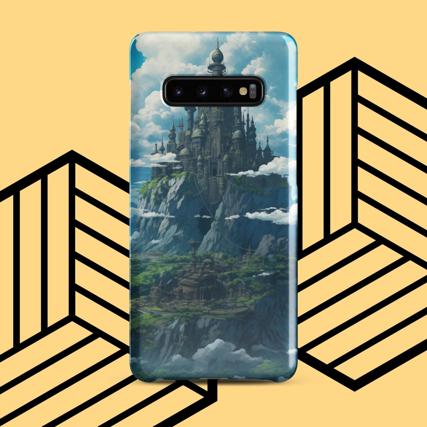 Snap case for Samsung® - Mountain Castle