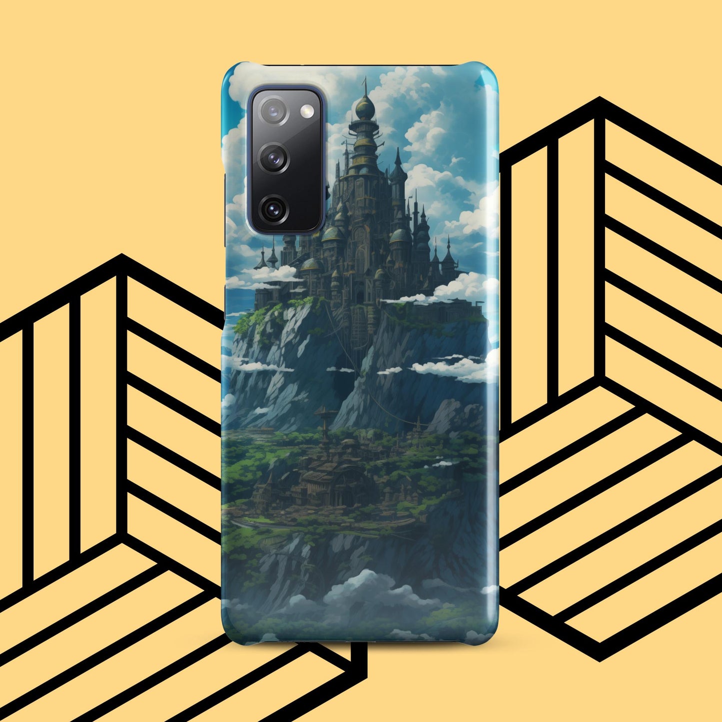 Snap case for Samsung® - Mountain Castle