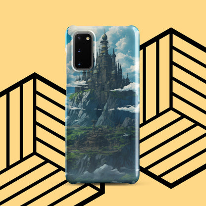 Snap case for Samsung® - Mountain Castle