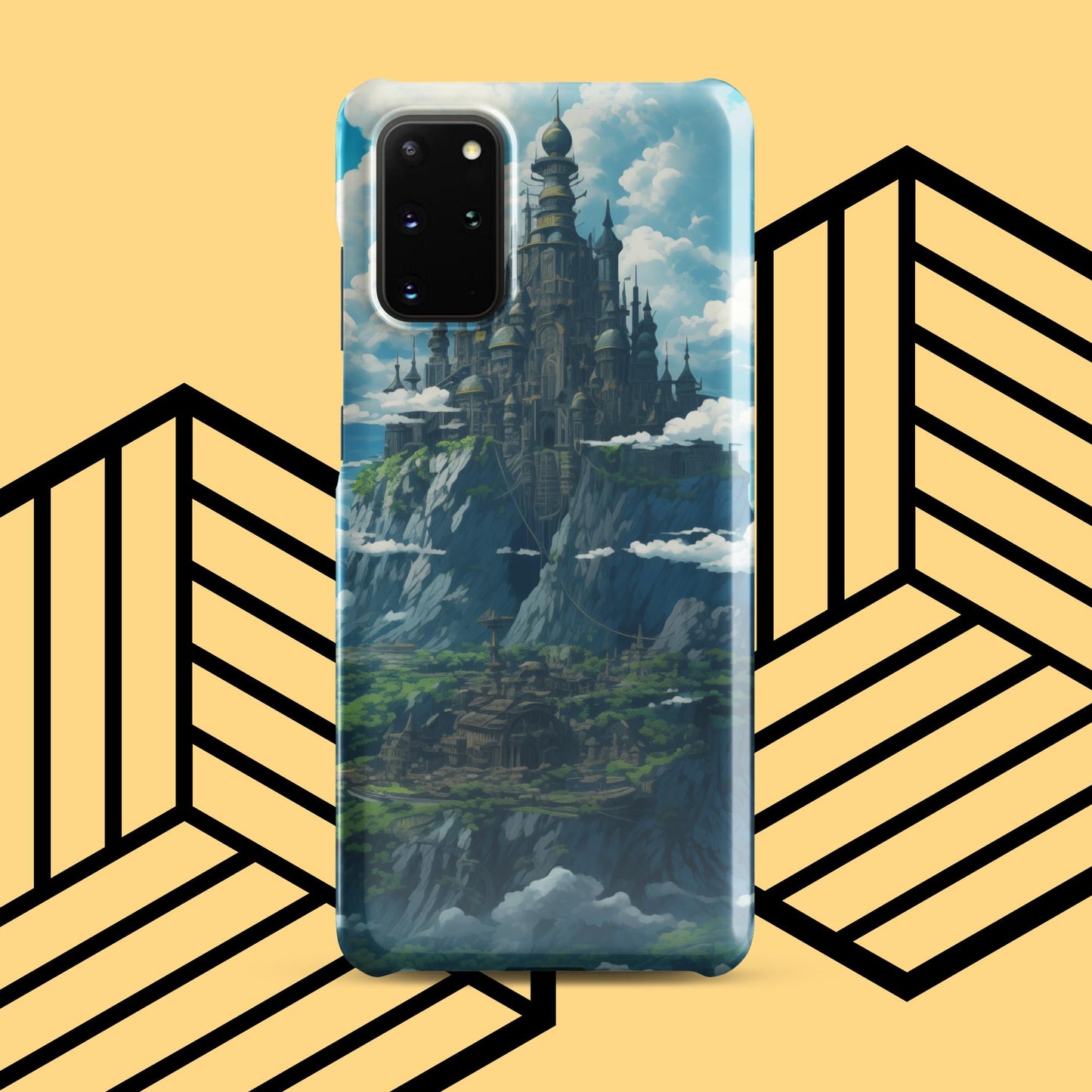 Snap case for Samsung® - Mountain Castle