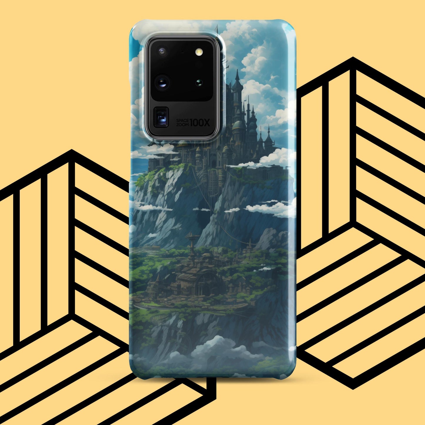 Snap case for Samsung® - Mountain Castle