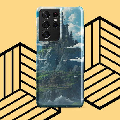 Snap case for Samsung® - Mountain Castle