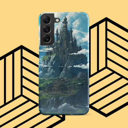 Snap case for Samsung® - Mountain Castle