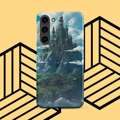 Snap case for Samsung® - Mountain Castle