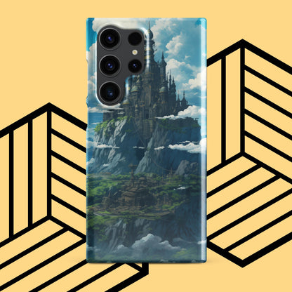 Snap case for Samsung® - Mountain Castle